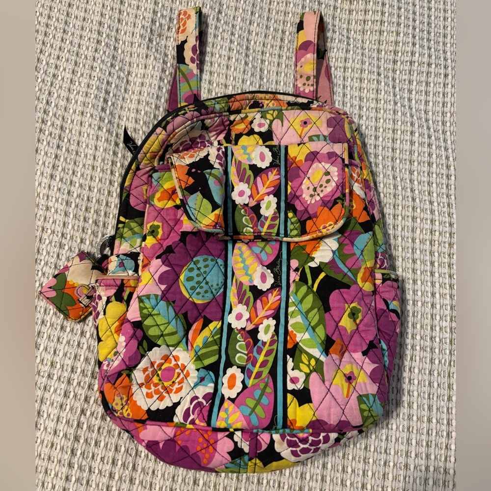 Mini Vera Bradley Quilted Backpack